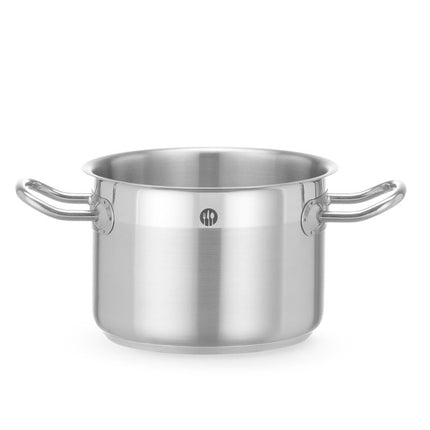 Middle Stew Pot without Lid | HENDI Profi Line | 2.1L Capacity | Round, Ø160x116mm