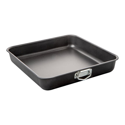 Nonstick Roasting Pan with Movable Side Handles | Accademia Mugnano Fuoco & Idee | Aluminium | 35 x 35 x H6.5 cm 1