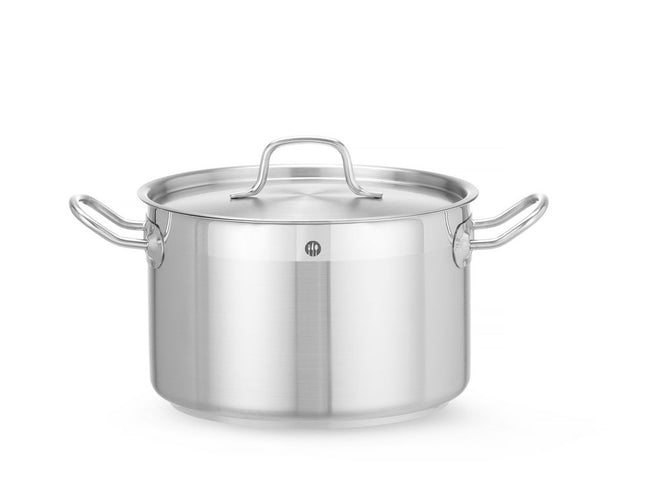 Stew Pot Middle with Lid | HENDI Profi Line | 7L | Ø240x150mm