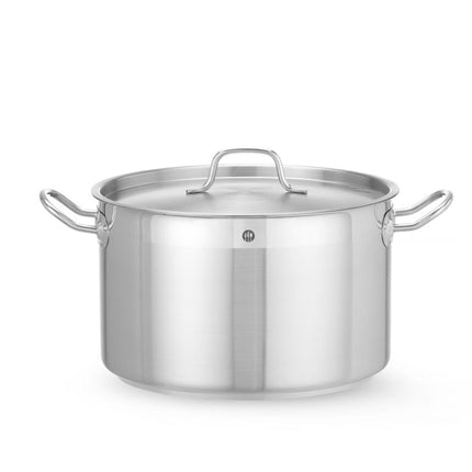 Stew Pot Middle with Lid | HENDI Profi Line | 10L | Ø280x170mm