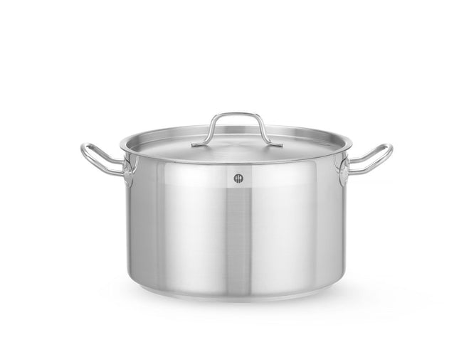 Stew Pot Middle with Lid | HENDI Profi Line | 10L | Ø280x170mm