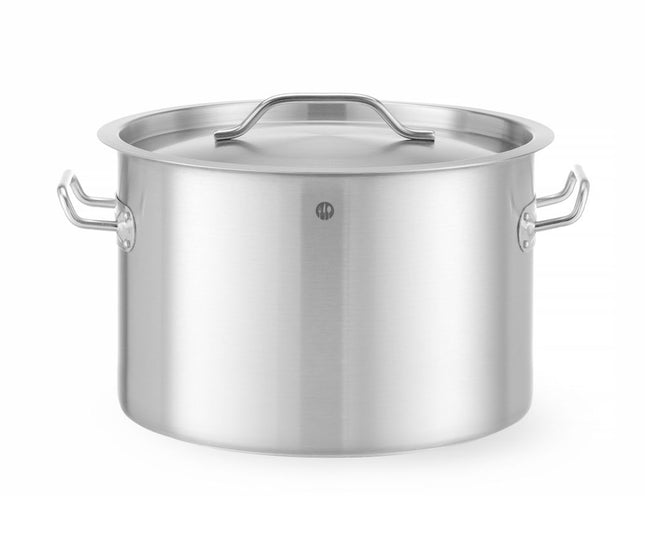 Stew pot medium - with lid, HENDI, Budget Line, 23L, ⌀350x(H)240mm