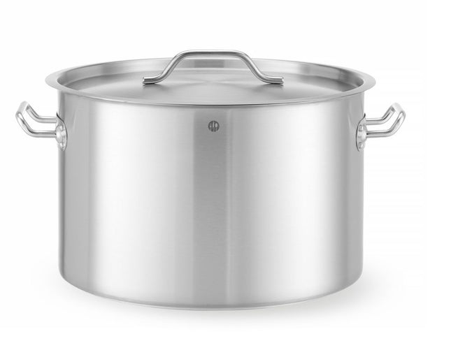 Stew pot medium - with lid, HENDI, Budget Line, 32L, ⌀400x(H)260mm