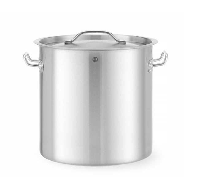 Stew pot high - with lid, HENDI, Budget Line, 21L, ⌀300x(H)300mm