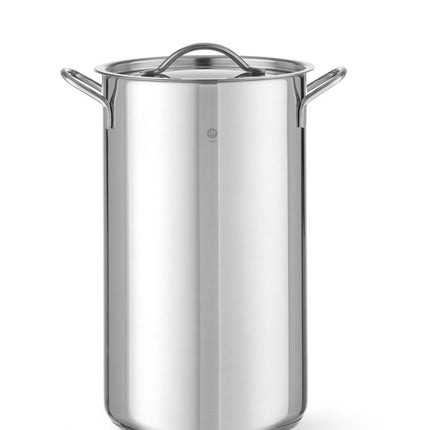 Asparagus Pan XL with Lid and Steam Basket | HENDI | 5.5L | Ø162x280mm