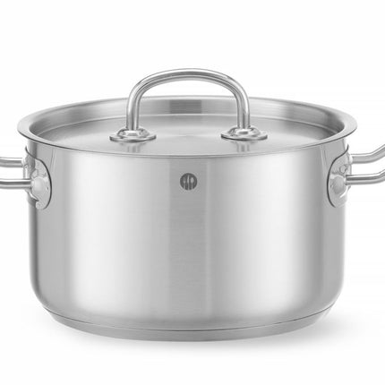 Medium Stew Pot with Lid | HENDI Kitchen Line | 3.5L | Ø200x115mm