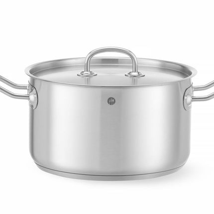 Medium Stew Pot with Lid | HENDI Kitchen Line | 6L | Ø240x135mm
