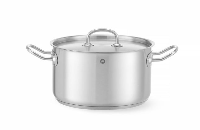 Medium Stew Pot with Lid | HENDI Kitchen Line | 6L | Ø240x135mm