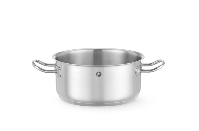 Low Stew Pot without Lid | HENDI Kitchen Line | 2.9L | Ø200x95mm