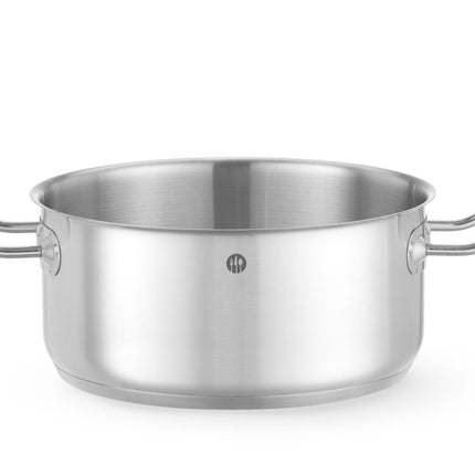 Low Stew Pot without Lid | HENDI Kitchen Line | 4.9L | Ø240x110mm
