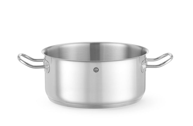 Low Stew Pot without Lid | HENDI Kitchen Line | 4.9L | Ø240x110mm