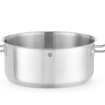 Low Stew Pot without Lid | HENDI Kitchen Line | 7.3L | Ø280x120mm