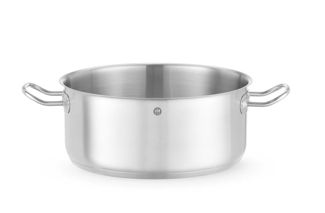 Low Stew Pot without Lid | HENDI Kitchen Line | 7.3L | Ø280x120mm