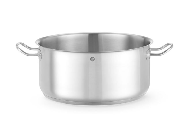 Low Stew Pot without Lid | HENDI Kitchen Line | 11.9L | Ø320x150mm