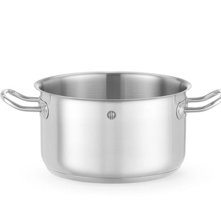 Middle Stew Pot without Lid | HENDI Kitchen Line | 3.5L | Ø200x115mm