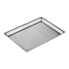 Stackable Rectangular Stainless Steel 18/10 Serving Dish | EMGA | 29 x 21 x H1.5 cm 1