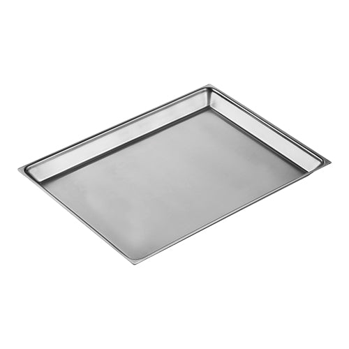 Stackable Rectangular Stainless Steel 18/10 Serving Dish | EMGA | 29 x 21 x H1.5 cm 1