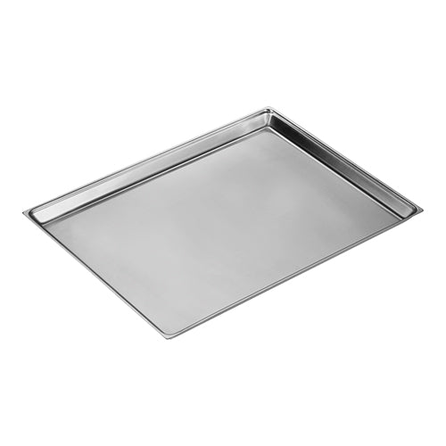 Rectangular Stainless Steel 18/10 Serving Dish | EMGA | Stackable | 40 x 30 x H1.5 cm 1
