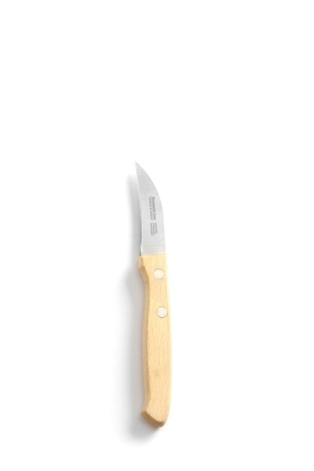 Curved Paring Knife Wooden Handle 165mm | HENDI