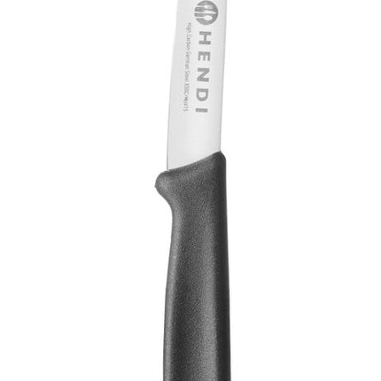 Paring Knife with Stainless Steel Blade | HENDI | Black Handle | 180mm