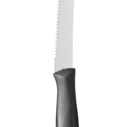Black Tomato Knife Serrated Blade 214mm | HENDI