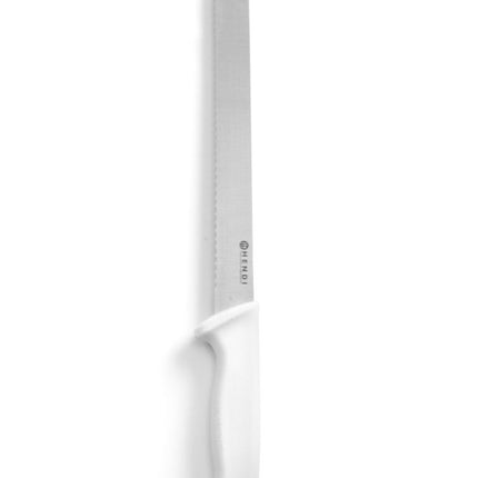Serrated Bread Knife White 385mm | HENDI