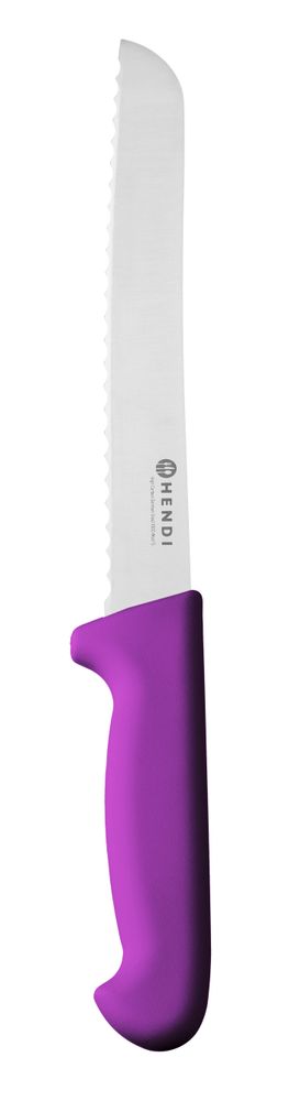 Bread knife, 200 mm, HACCP, HENDI, Profi Line, Purple, (L)340mm