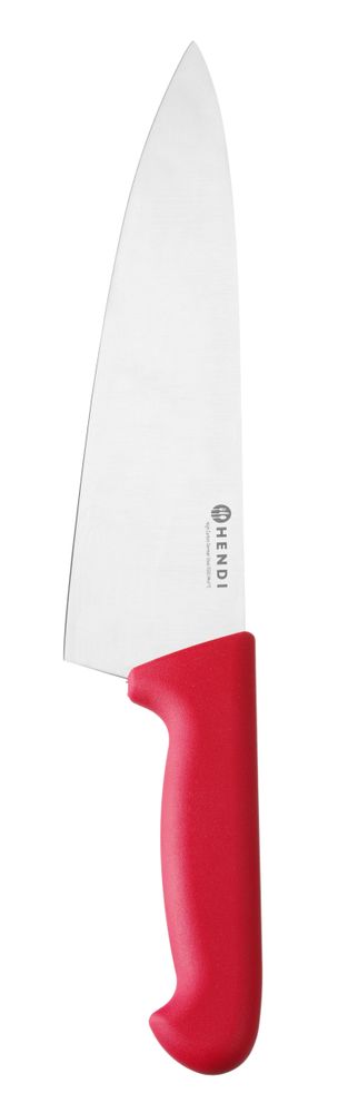 Chef's knife, 250 mm, HACCP, HENDI, Profi Line, Red, (L)383mm