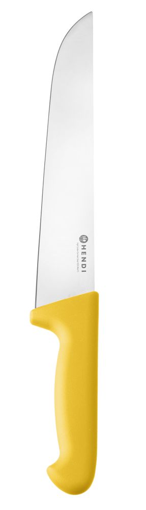 Butcher's knife, 250 mm, HACCP, HENDI, Profi Line, Yellow, (L)381mm