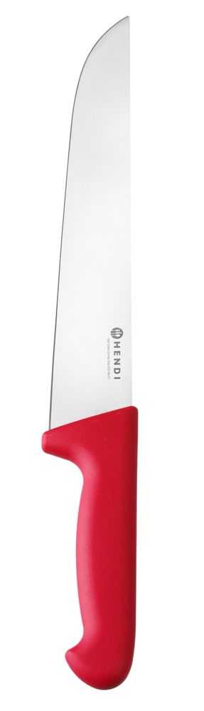 Butcher's knife, 250 mm, HACCP, HENDI, Profi Line, Red, (L)381mm