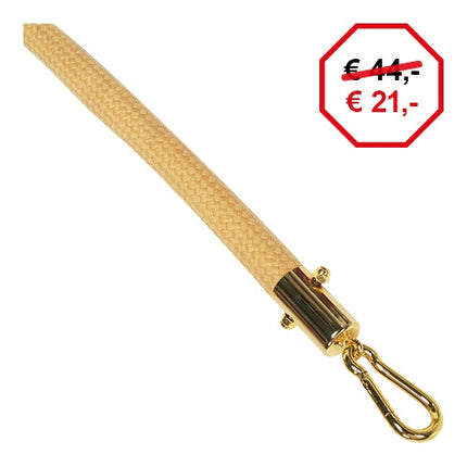Barrier Rope | EMGA | Beige, Brass | L 150 cm 1