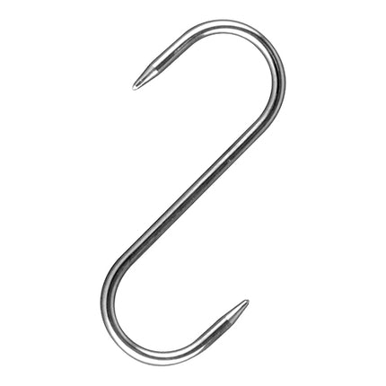 Stainless Steel Meat Hook | EMGA | 12 cm Length, Ø5 mm | 50 kg Load Capacity 1