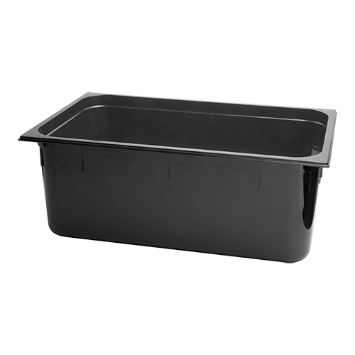 Black Polycarbonate GN 1/1 Gastronorm Food Pan | CaterChef | 200 mm | 26 L 1