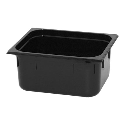 Black Polycarbonate Gastronorm Pan GN 1/2 | CaterChef | 150 mm | 8.9 L 1
