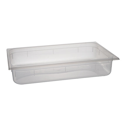 CaterChef Transparent Polypropylene GN 1/1 Gastronorm Pan | 100 mm | 13 L 1