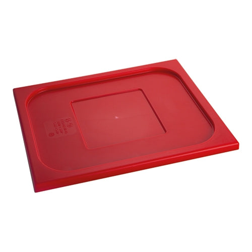 Airtight Polypropylene GN 1/2 Gastronorm Lid | CaterChef | Red | 32.5 x 26.5 cm 1