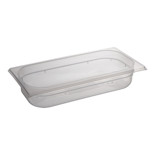 Polypropylene GN 1/3 Gastronorm Food Pan | CaterChef | Transparent | 65 mm | 2.4 L 1