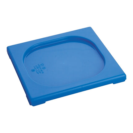 CaterChef GN 1/6 Polypropylene Gastronorm Lid, Blue, 17.6 x 16.2 cm 1