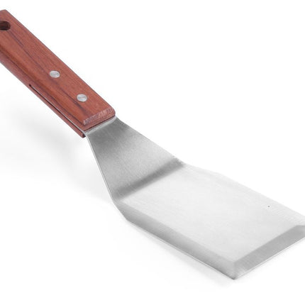 Hamburger Turner with Wooden Handle | HENDI | 270x75mm | Dark Wood