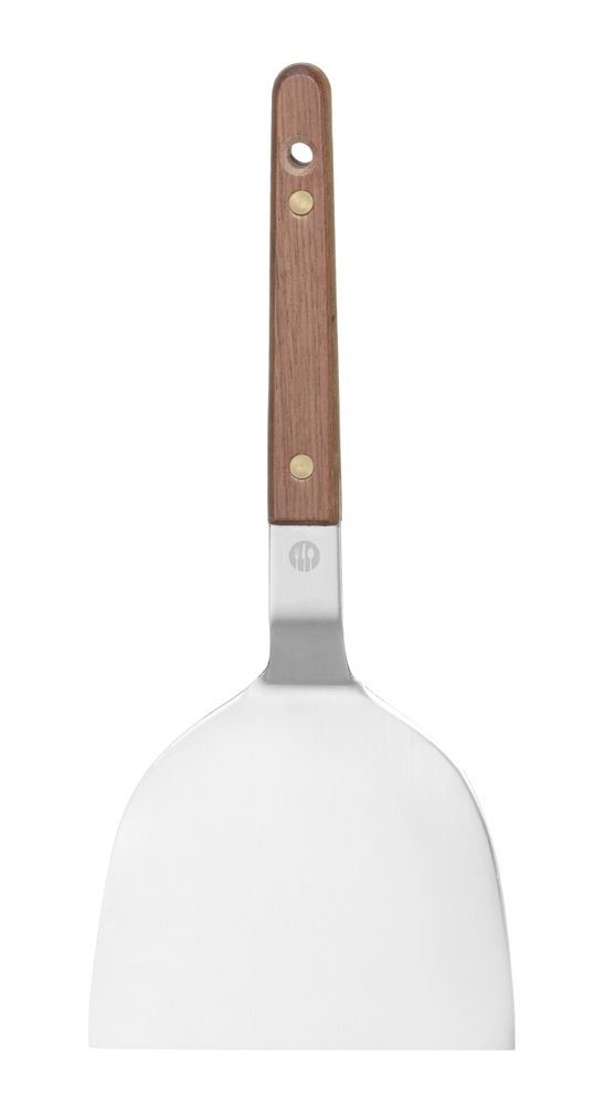 Teppanyaki Turner with Walnut Handle | HENDI | 240x105mm
