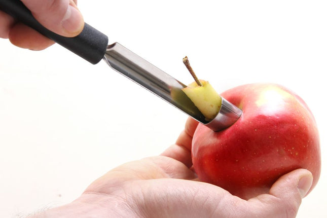 Apple Corer | HENDI | Black Handle | 215mm Length 2