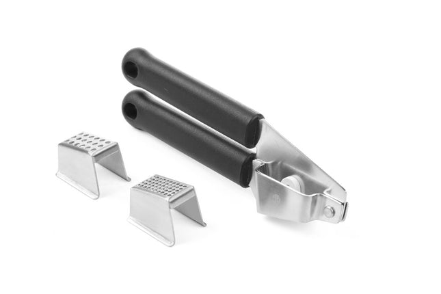 Garlic Press with Removable Grids | HENDI | Black | 180x25mm