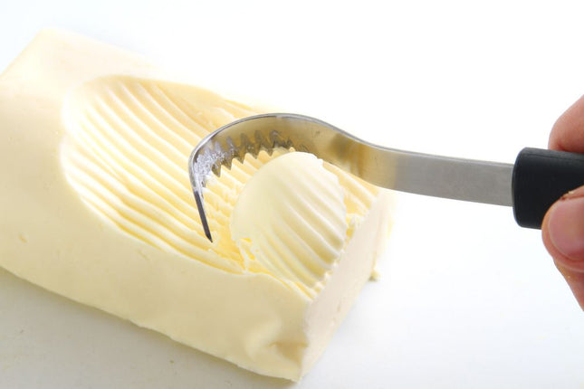 Butter Curler Serrated | HENDI | Black Handle | 194mm Length 2