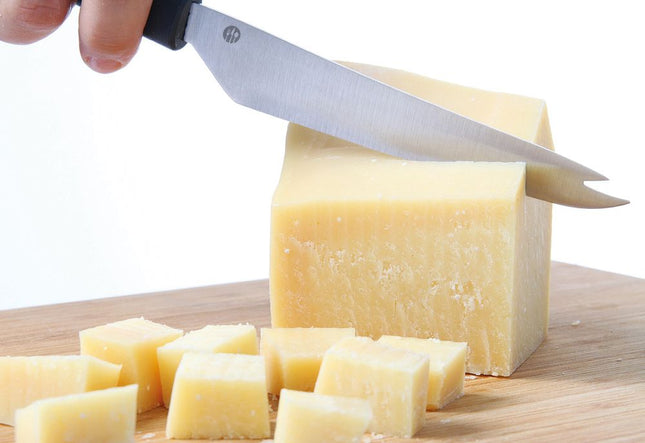 Hard Cheese Knife | HENDI | 250mm Length | Black Handle 2