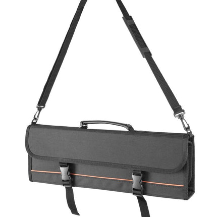 Knives Carrying Case with Multiple Pockets | HENDI | Black | 510x50x170mm