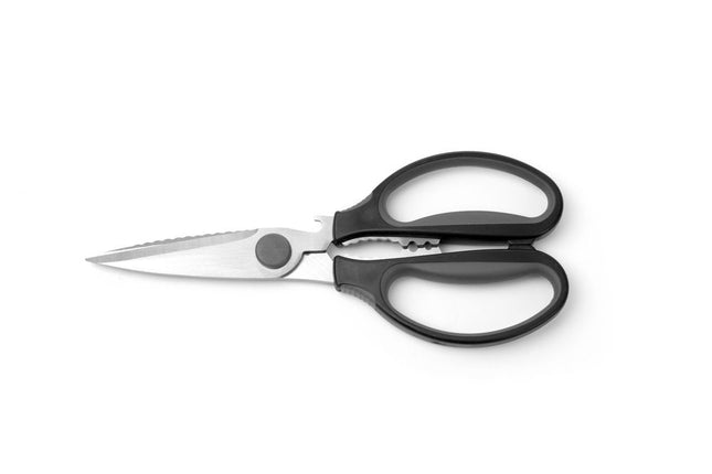 Kitchen Shears Serrated Blade with Bottle Opener | HENDI | 225mm Length