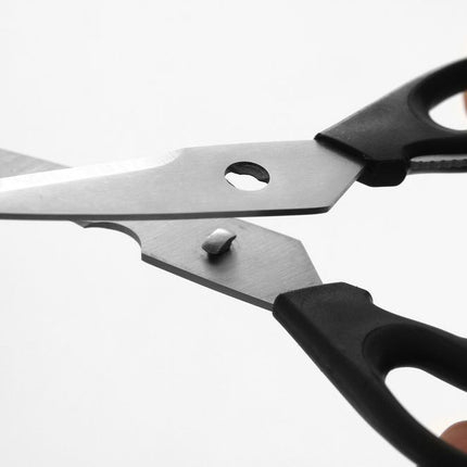 Kitchen Shears Serrated Blade | HENDI | Black Softgrip Handle | 200mm Length 2