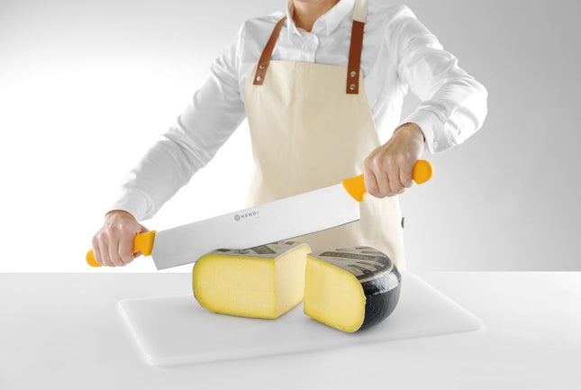 Double handled cheese knife, HENDI, Orange, (L)655mm