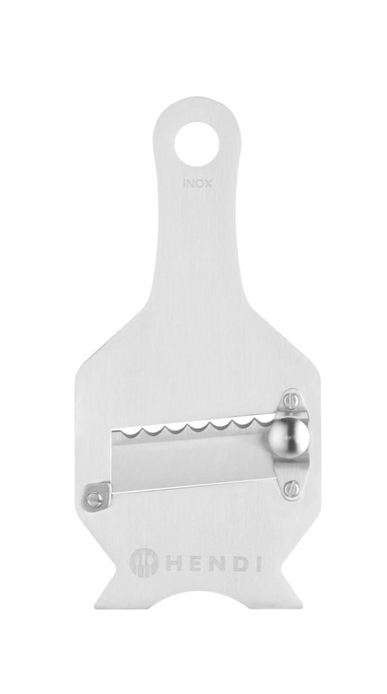 Truffle slicer, HENDI, Serrated edge, Silver, 175x83mm