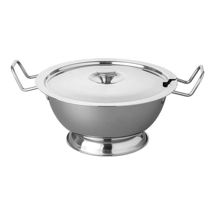 Stainless Steel Soup Terrine with Lid | EMGA | 2 L | Ø23 x H10.5 cm 1